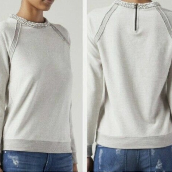 Haute Hippie Embellished Neck Sweatshirt
Size M - NWT - Picture 2 of 7